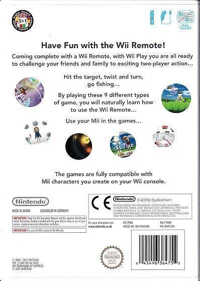 Wii Play - Nintendo Wii (A Grade) (Genbrug)